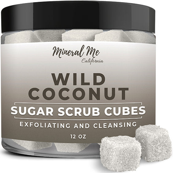 Coconut Body Scrub Cubes Mineral Me California